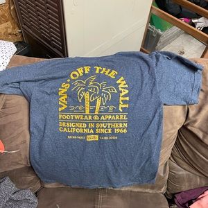 Grey and Yellow Vans T-Shirt